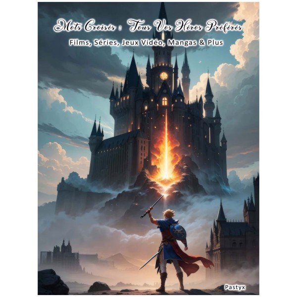 Livre "Mots Croisés : Tous Vos Héros Préférés: Films, Séries, Jeux Vidéo, Mangas & Plus | Une Parole d'Amour