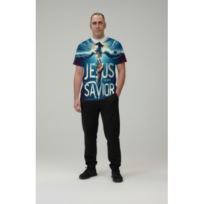 T-Shirt "Jesus is my Savior" - Style Spirituel | UPA