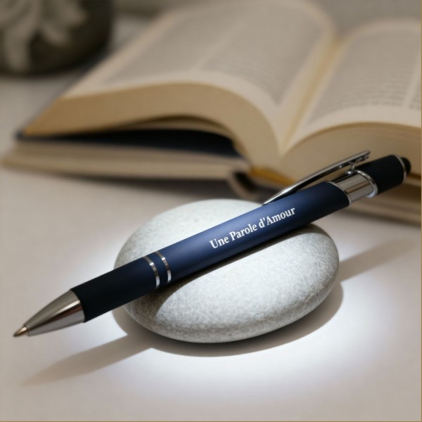Stylo bleu Une Parole d'Amour