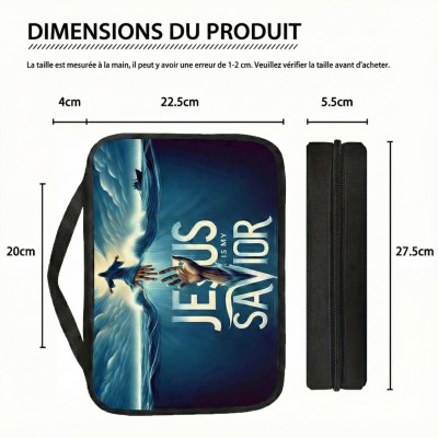 Housse de Protection Bible "Jesus is my Savior" | Une Parole d'Amour