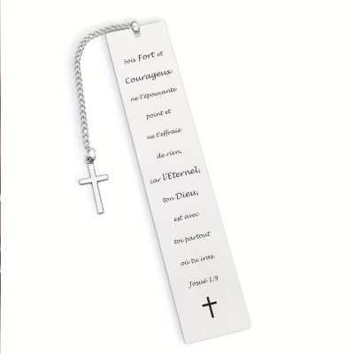 Marque-page Jérémie 1:19 en Métal | Une Parole d'Amour