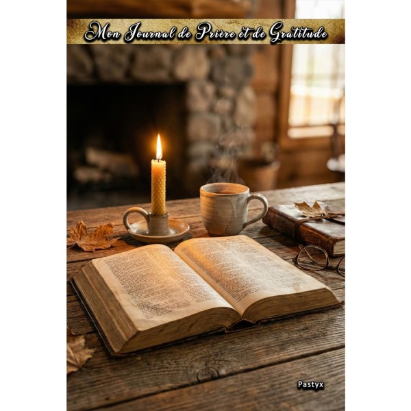 Journal de Prière et de Gratitude Chrétien - Carnet de Notes Spirituel pour l'Épanouissement Quotidien