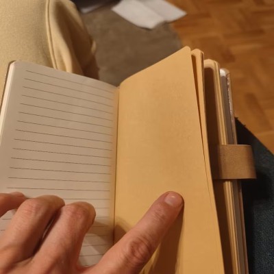 Journal de Prière Chrétien Croix Dorée | Une Parole d'Amour