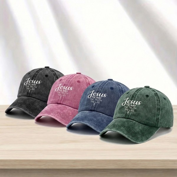 Casquette Jésus The Way the Truth The Life| Une Parole d'Amour