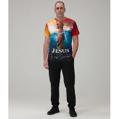 T-Shirt "Jesus is my Savior" - Style Spirituel | UPA